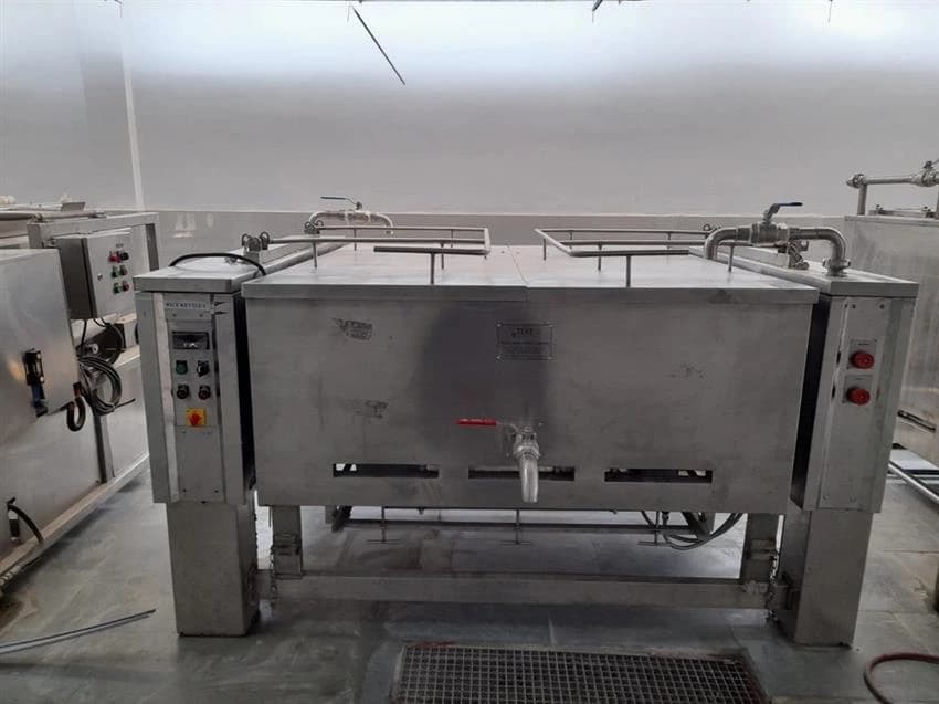 Straight Stainless Steel 700 LITERS COMMERCIAL RICE KETTLE