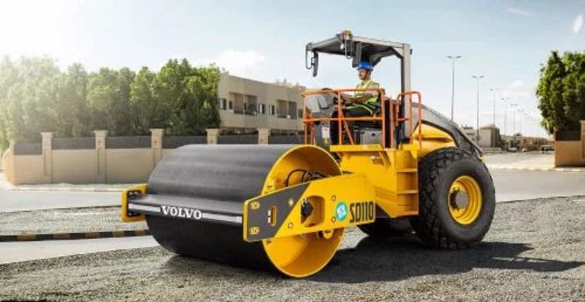 Volvo SD110 Vibratory Soil Compactor