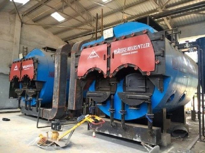 Wood & Coal Fired 2000 kg/hr Package Steam Boiler, IBR Approved