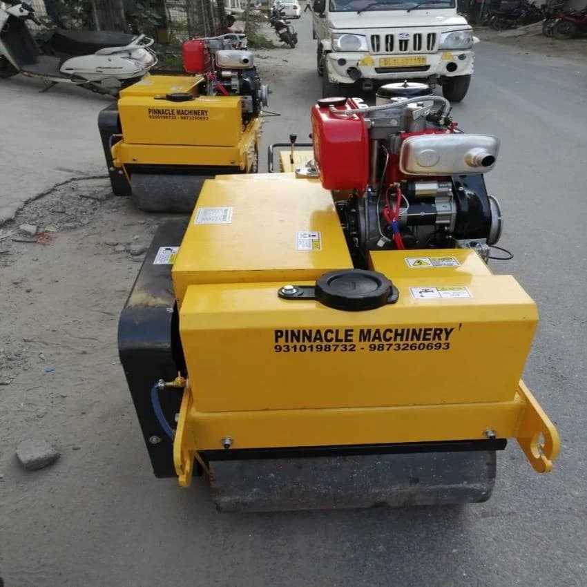 Pinnacle Double Drum Walk Behind Roller, 600mm, Model Name/Number: Fvr 600