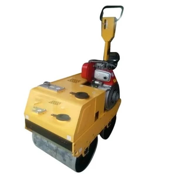 Double Drum Walk Behind Vibratory Road Roller