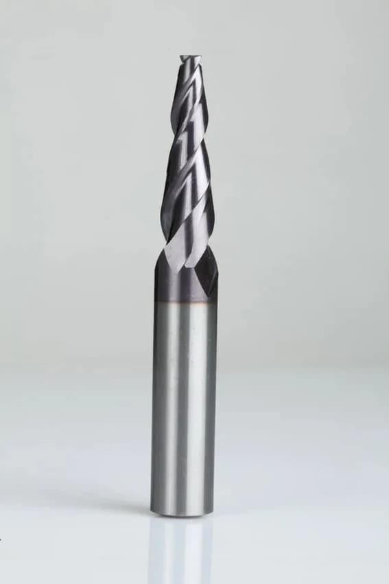 Taper End Mill, Carbide