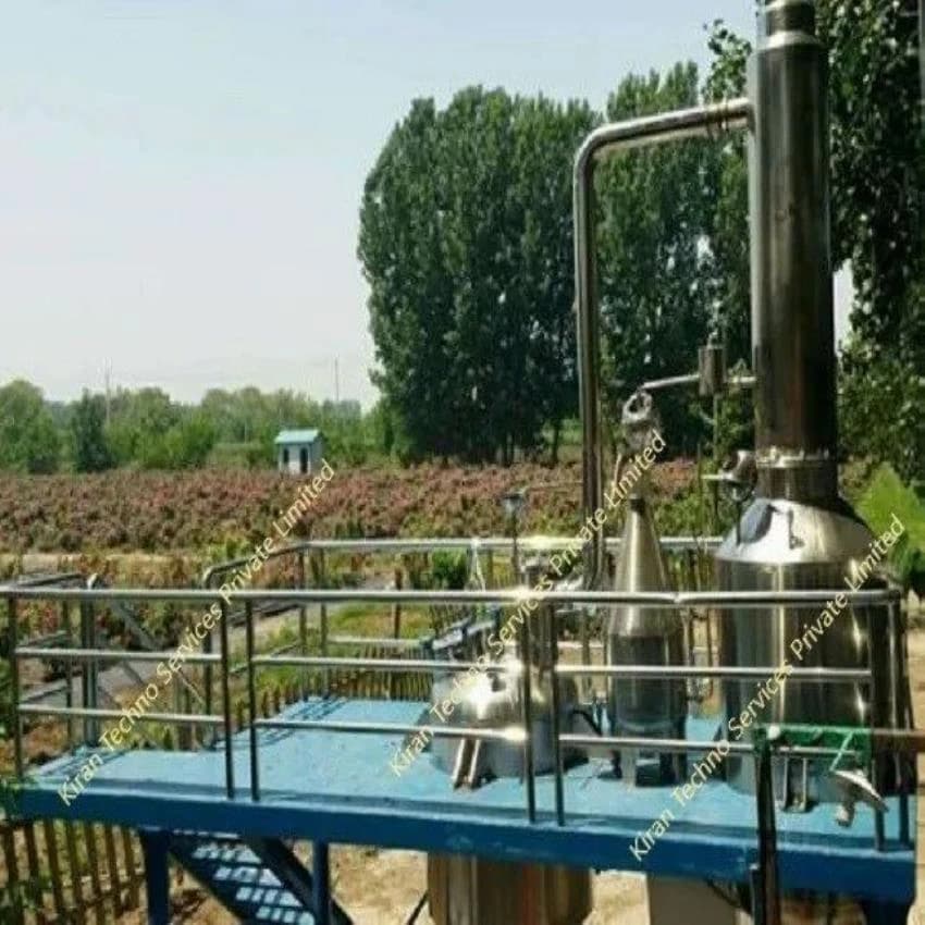Automatic Flower Distillation Plant, Model Name/Number: KGKTSFDU0009, Capacity: 10 Tpd To 2000 Tpd