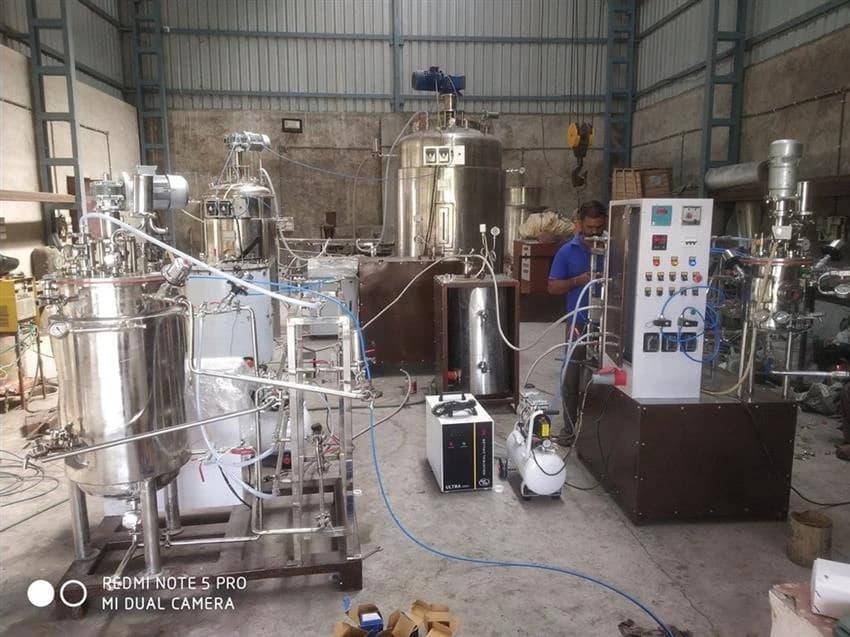 Vertical Ss 316 And Ss304 Industrial Fermenter Bioreactor, Size: As Require