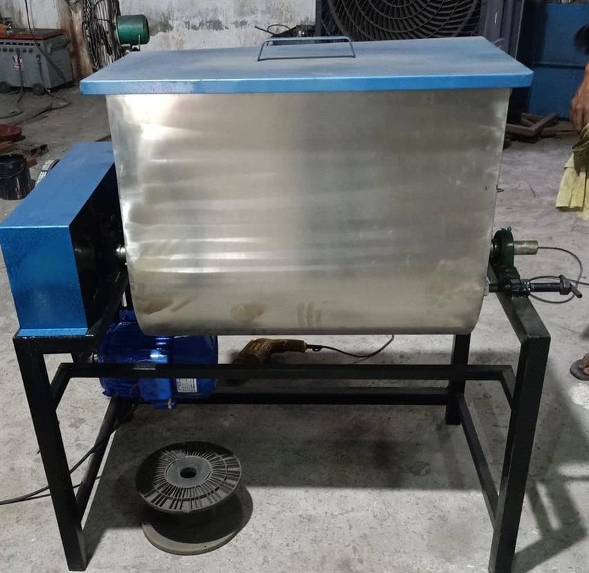 Single Phase Stainless Steel Sigma Paste Mixer, Capacity: 50 Kg