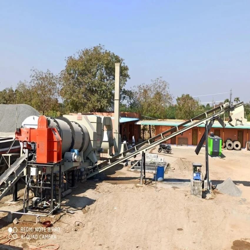 Automatic Kesar Asphalt Drum Mix Plant, No Of Bins Total Storage: 4, Capacity: 120 Tons/Hour