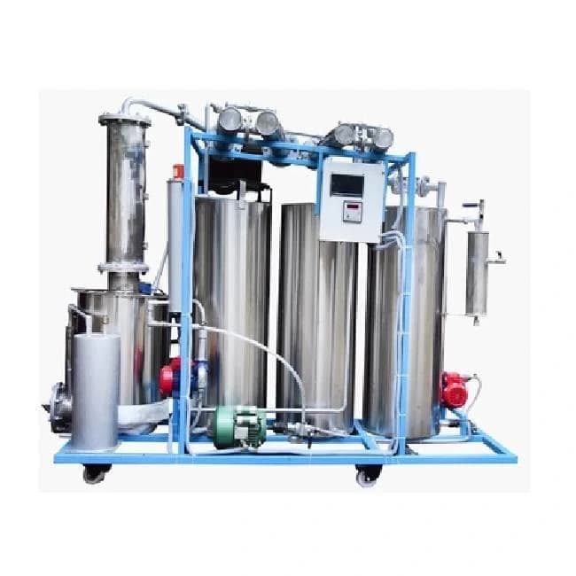 Veera B25C Best Selling Continuous Converting Used Waste oil to Base oil Making Machine