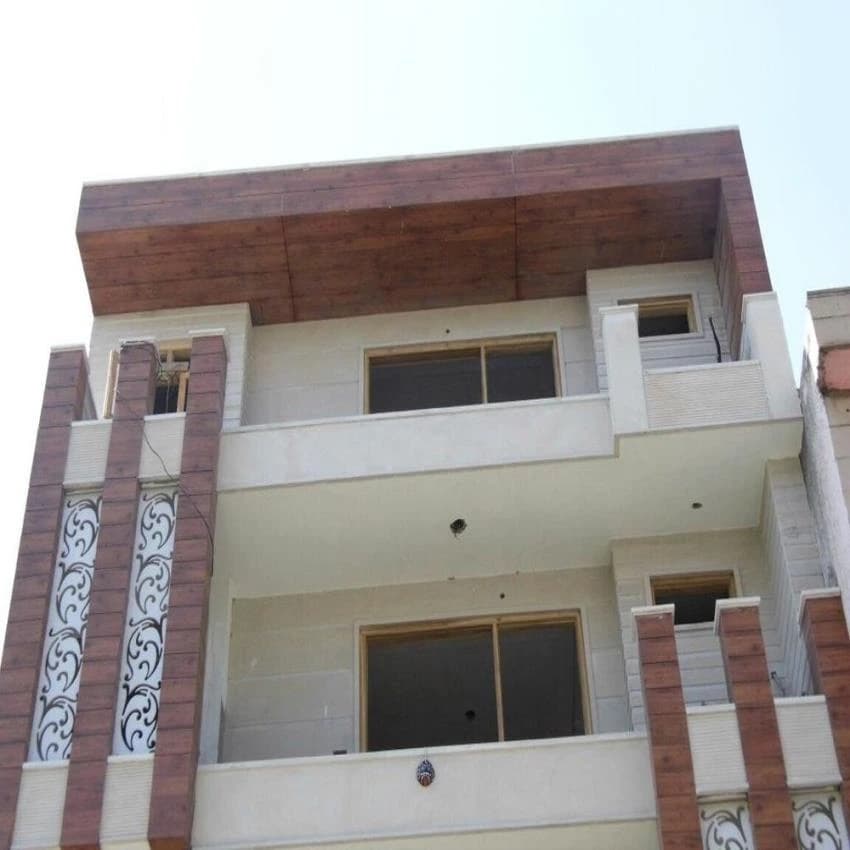 Brown Wooden Fundermax Hpl Cladding, Thickness: 6mm