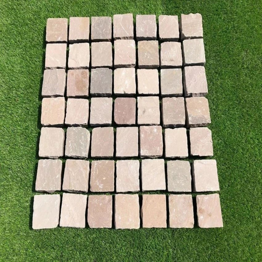 18mm Grey Sandstone Cobbles