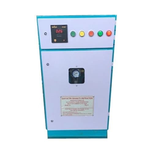 Stainless Steel Body Portable CLC Foam Generator, For Construction Industry