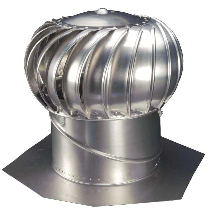 Stainless Steel Turbo Ventilators With Base