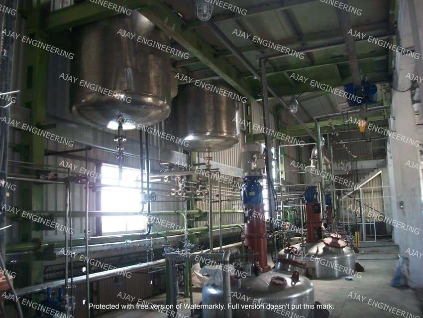 Resin Manufacturing Plant