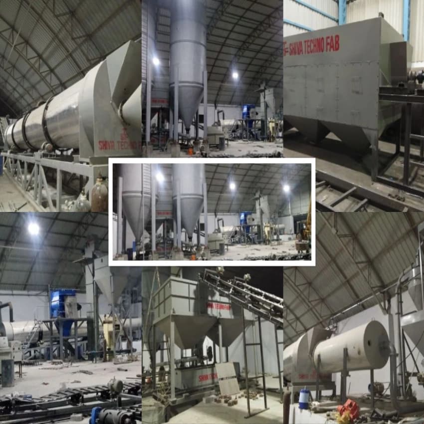 Tile Adhesive & Wall Putty Plant, Production Capacity: 10 Ton/Hour