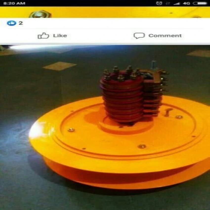 Aluminium Rotary drum, For In Industry Nd Crane