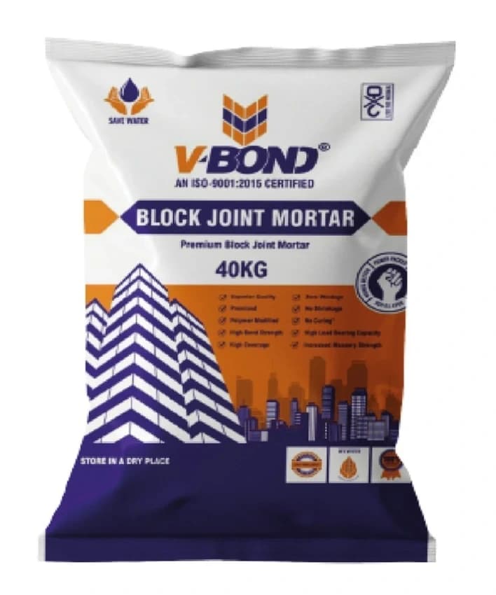 V Bond Block Joint Mortar-40KG