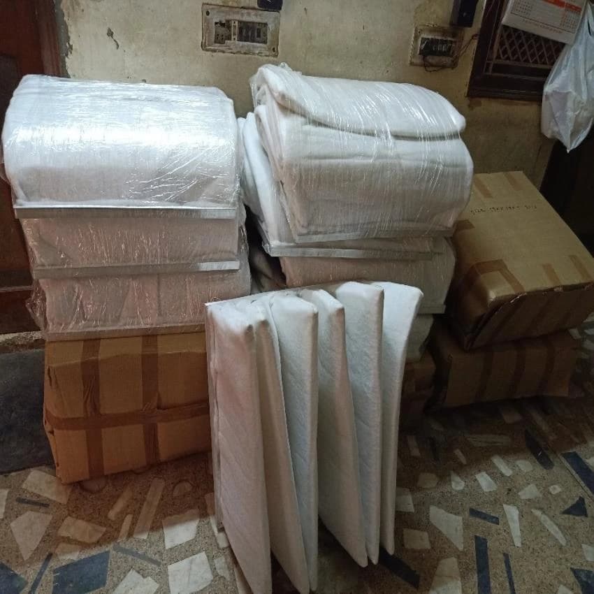 Antistatic Fiber F6 Medium Efficiency Pocket Filter, For Industrial, 592 mm X 592 mm X 600 mm