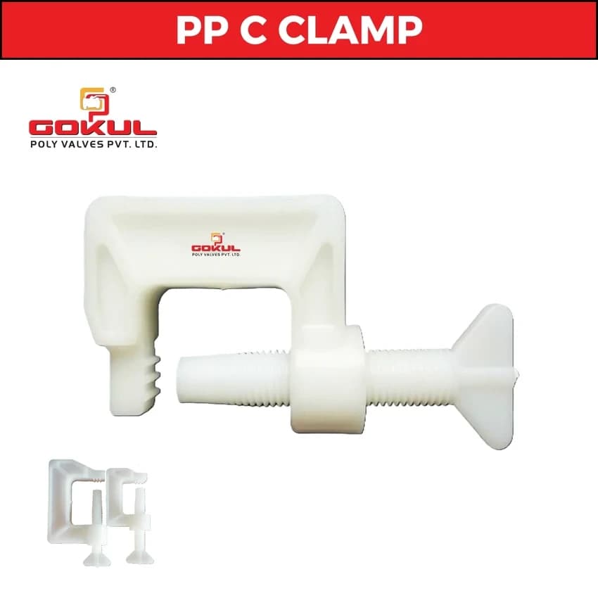 Gokul PP C Clamp, 50 mm