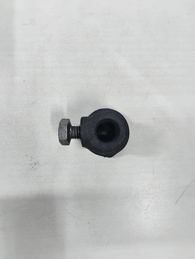 Cast Iron Round Scaffolding Gugu Nut 12mm, Black