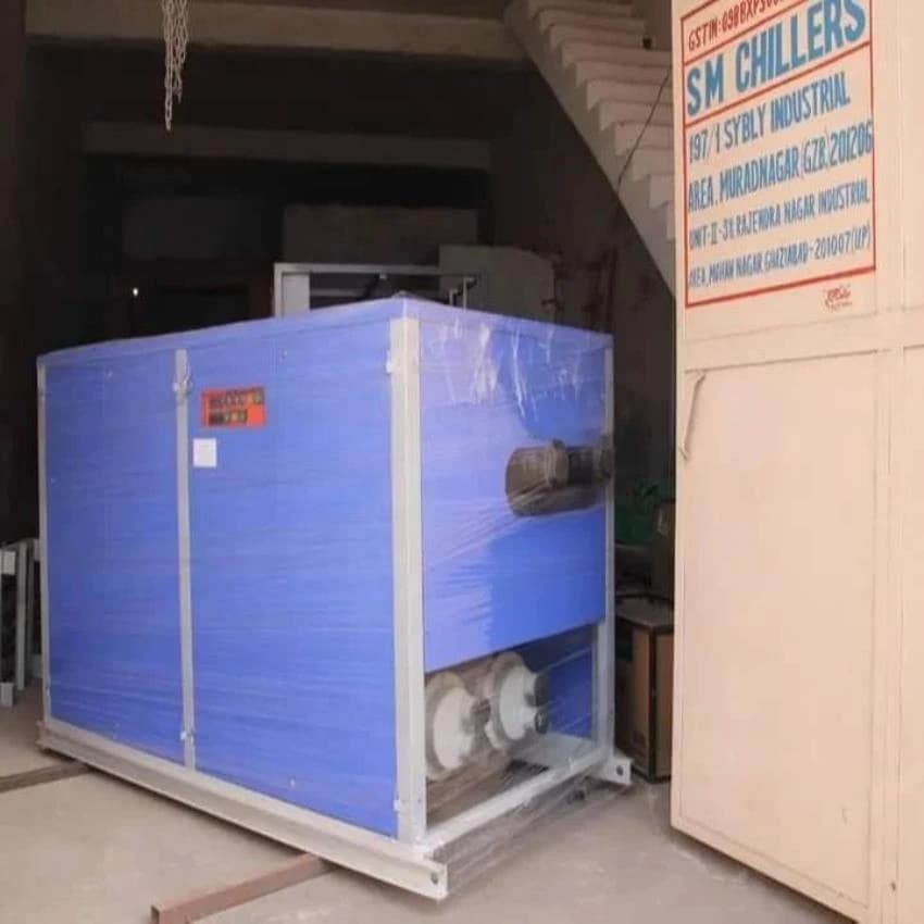 Mild Steel Glass Processing Chillers, 122.5kw, Scroll