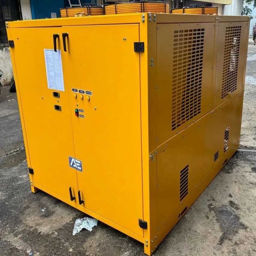 Aanandi Enterprises 40 TR Industrial Glycol Chillers, Mild Steel
