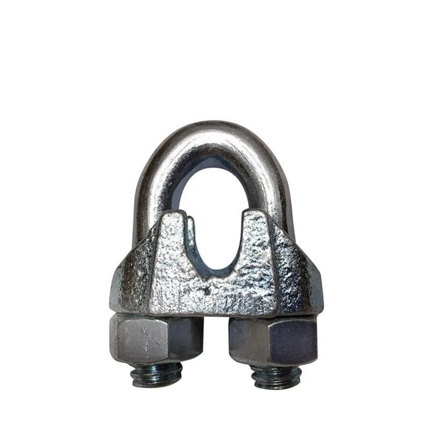 Mild Steel Gi Wire Rope Clamp, Size: 3 mm - 16 mm