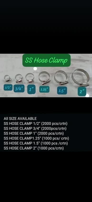 Ss clamp, 2 inch