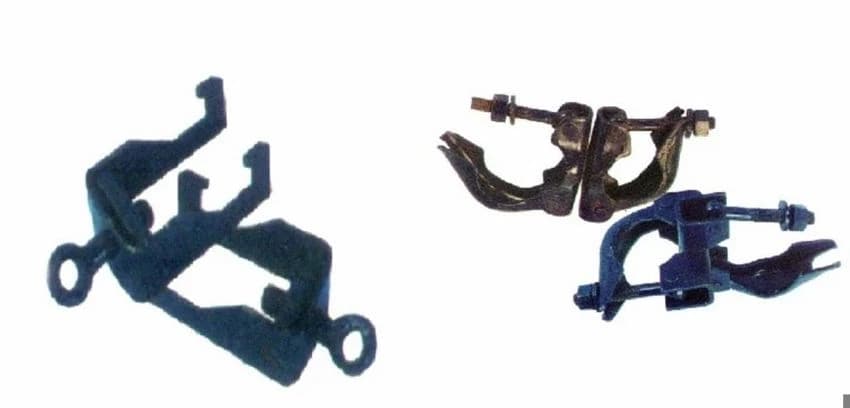 Mild steel Round Pipe Clamp Fitting Scaffolding, Blue