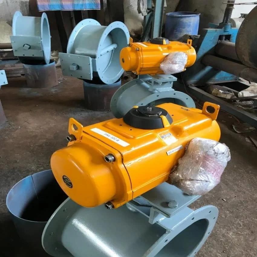 Motorized Butterfly Dampers