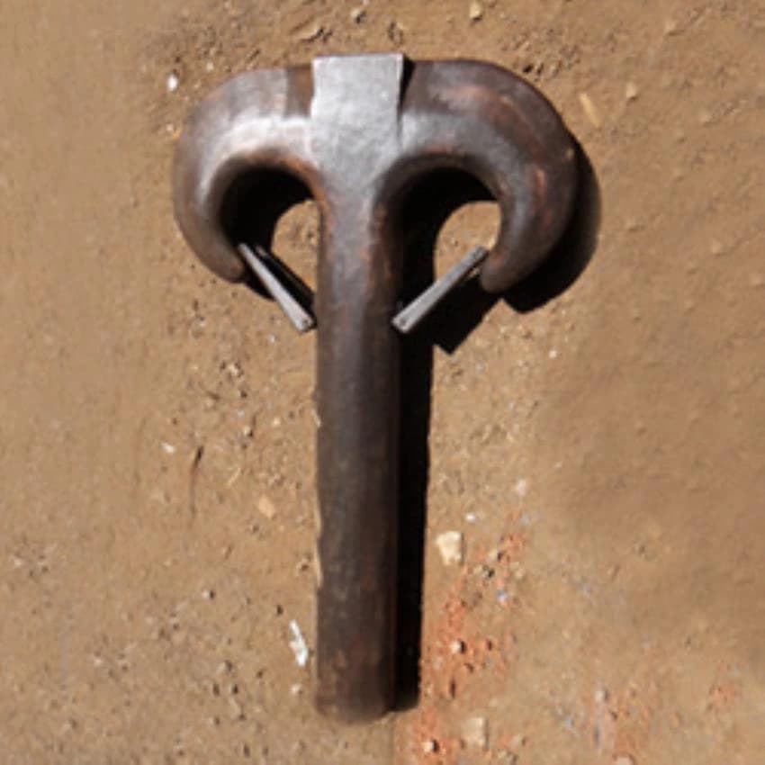 Black Stainless Steel Ramsharan Hooks, For Industrial