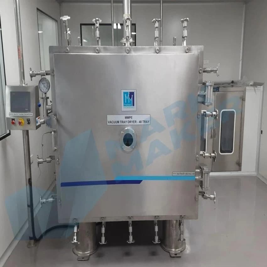 Ss 316 Depend Upon Process Vacuum Tray Dryer, Capacity: 3 Trays To 96 Trays, Model Name/Number: Vtd 3 - Vtd 96