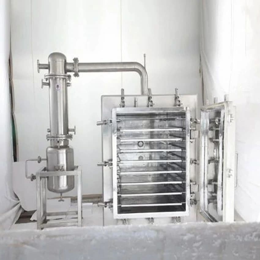 Ylem Parto Stainless Steel Vacuum Recovery Dryer, Capacity: 6/12/32/64/96 Trays