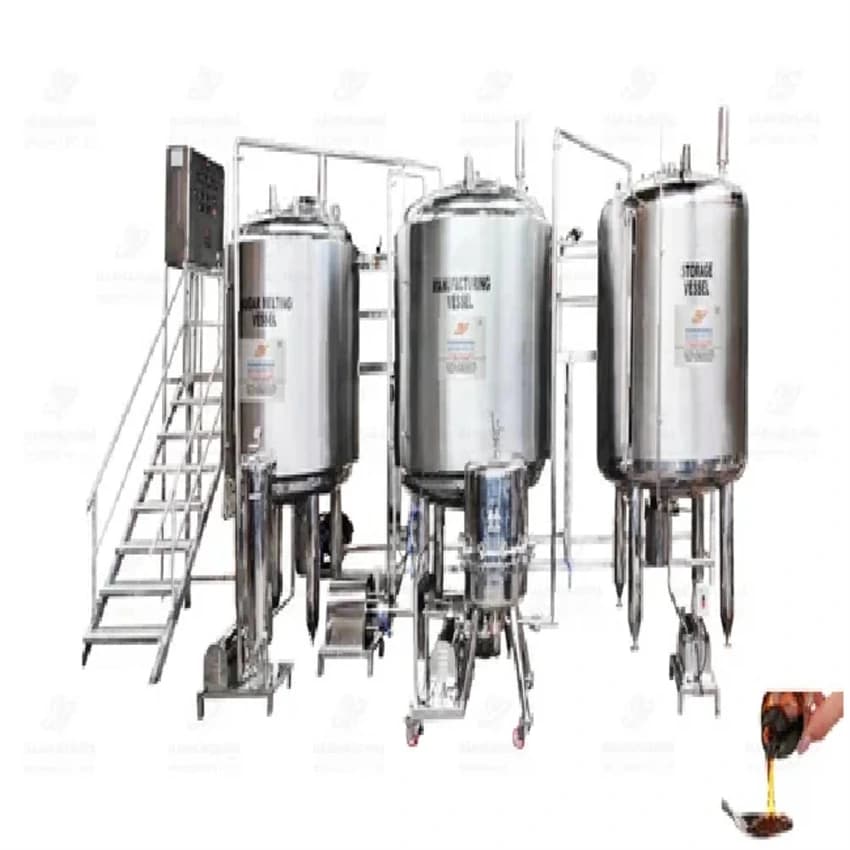 Syrup Manufacturing Plant Liquid Oral Plant