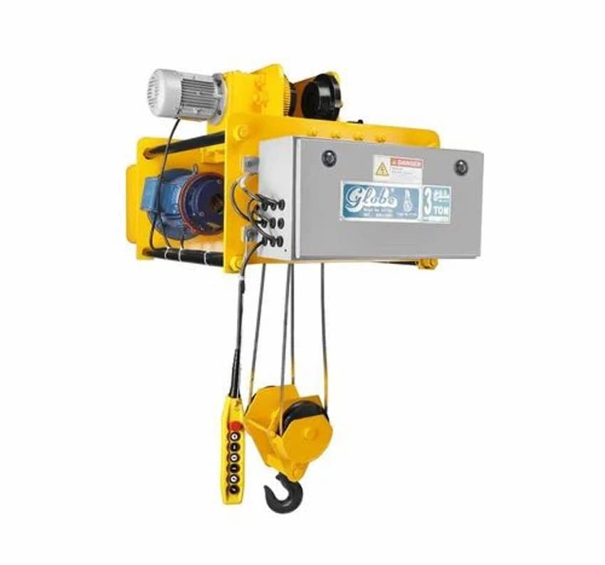 Globe Electric Wire Rope Hoist, 220 V, Capacity: 0-1 ton