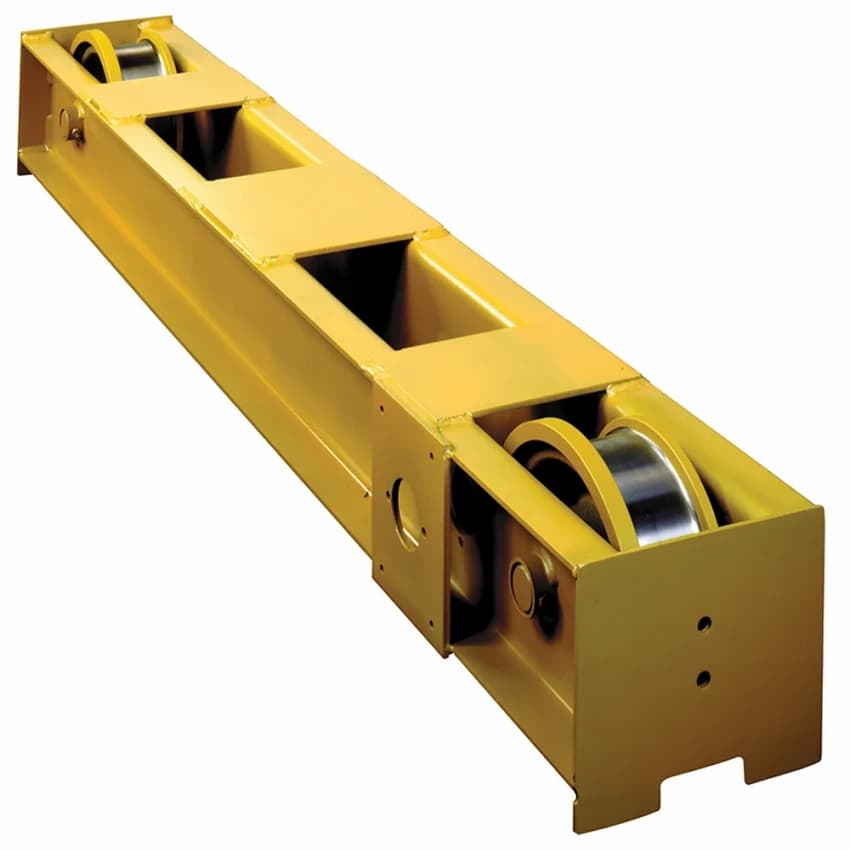 Mild Steel / Structural Steel Motorized End Carriages, For Overhead Cranes, Single And Double Girder Crane