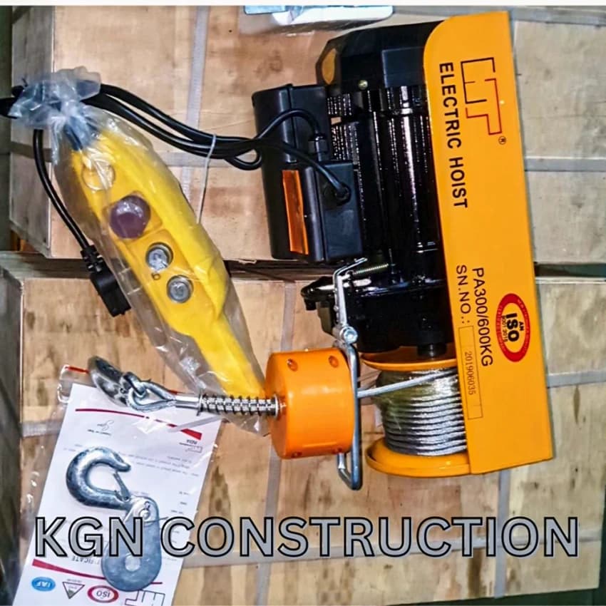 Mini Electric Hoist, For Industrial, Capacity: 0.5 ton