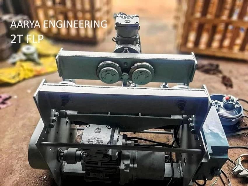 Flame Proof Wire Rope Hoist for Industrial, Load Capacity: 250 Kg To 10 Ton