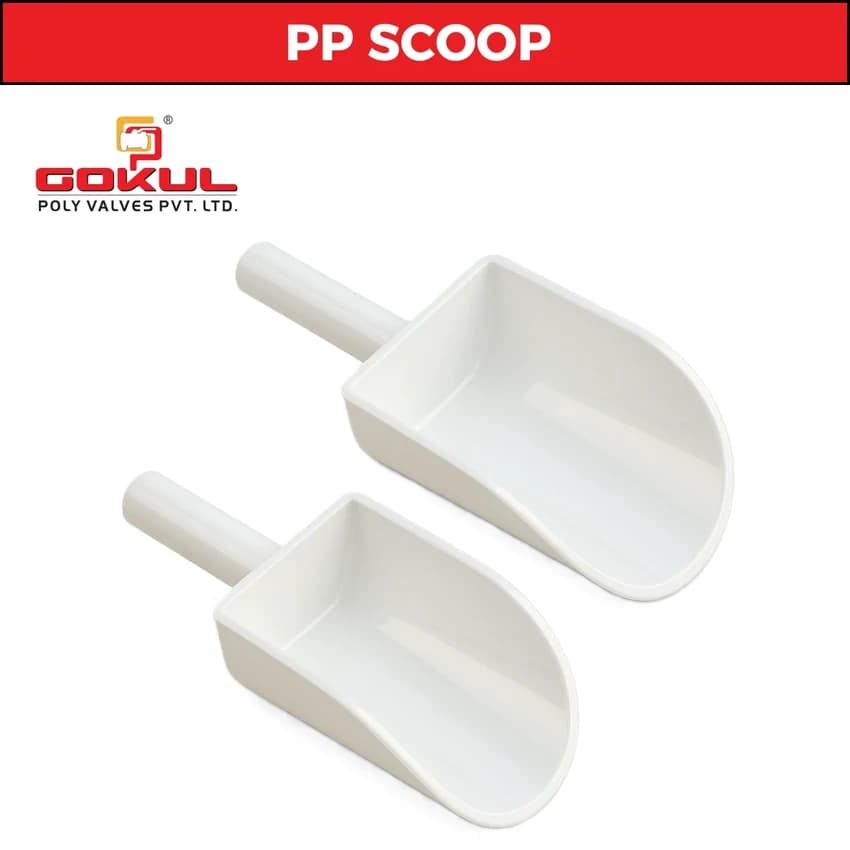 White PP Scoop Chemical Powder