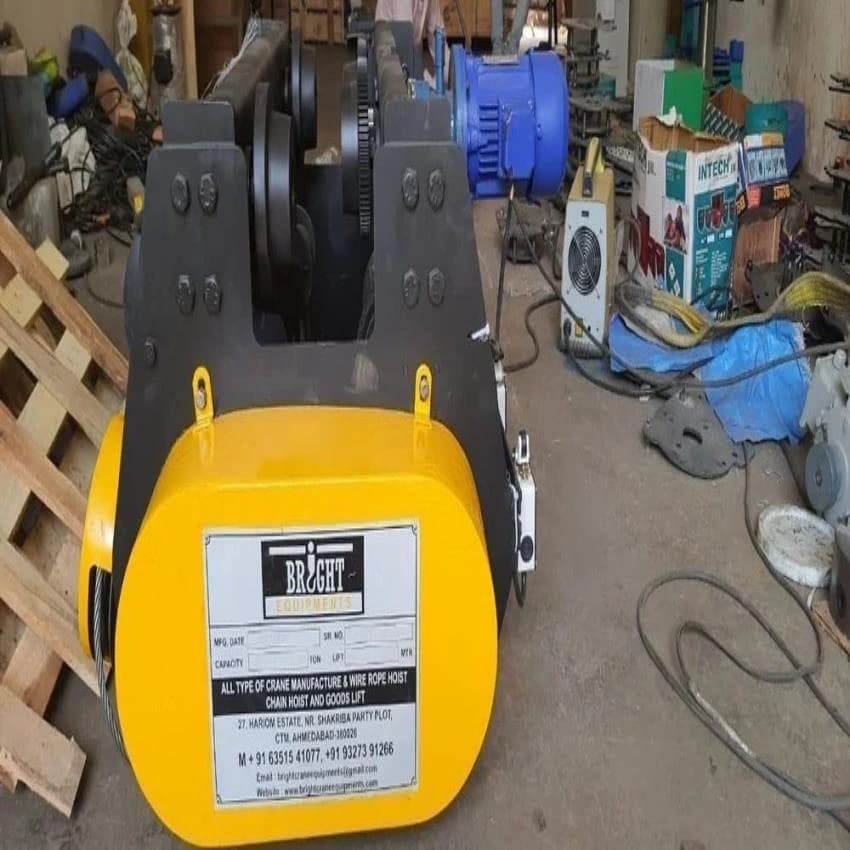Bright Equipments Electric Industrial Monorail Crane, Heavy
