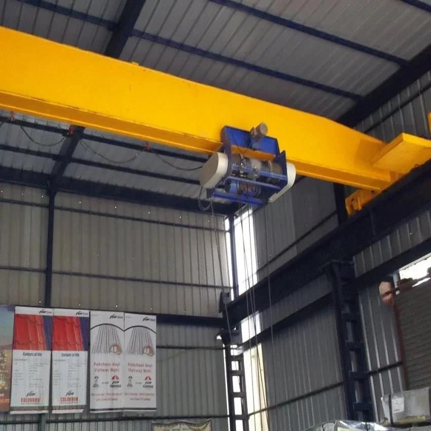 10 Ton MS Single Girder Overhead EOT Crane