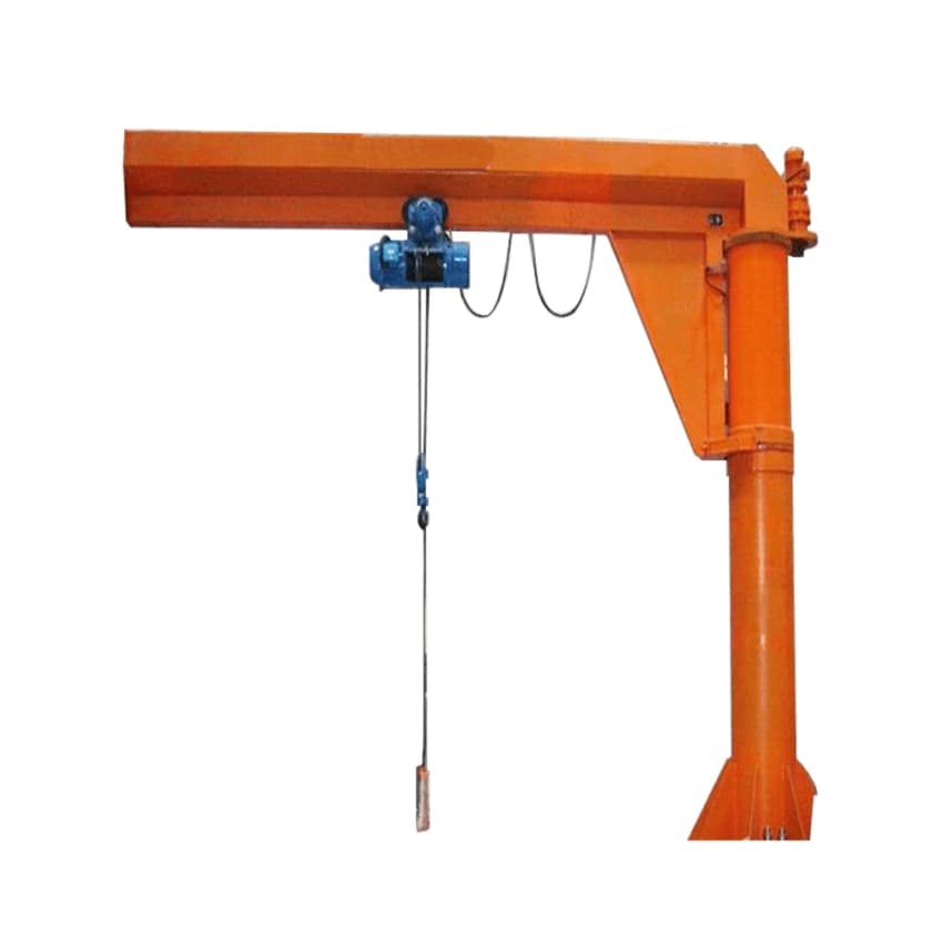 Pillar Mounted Jib Crane, Jib Length: 10 Feet