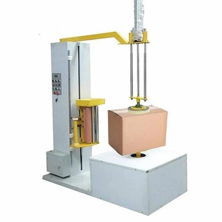 Motorized M.S.Structure Stretch Wrapping Machine, Automation Grade: Semi-Automatic