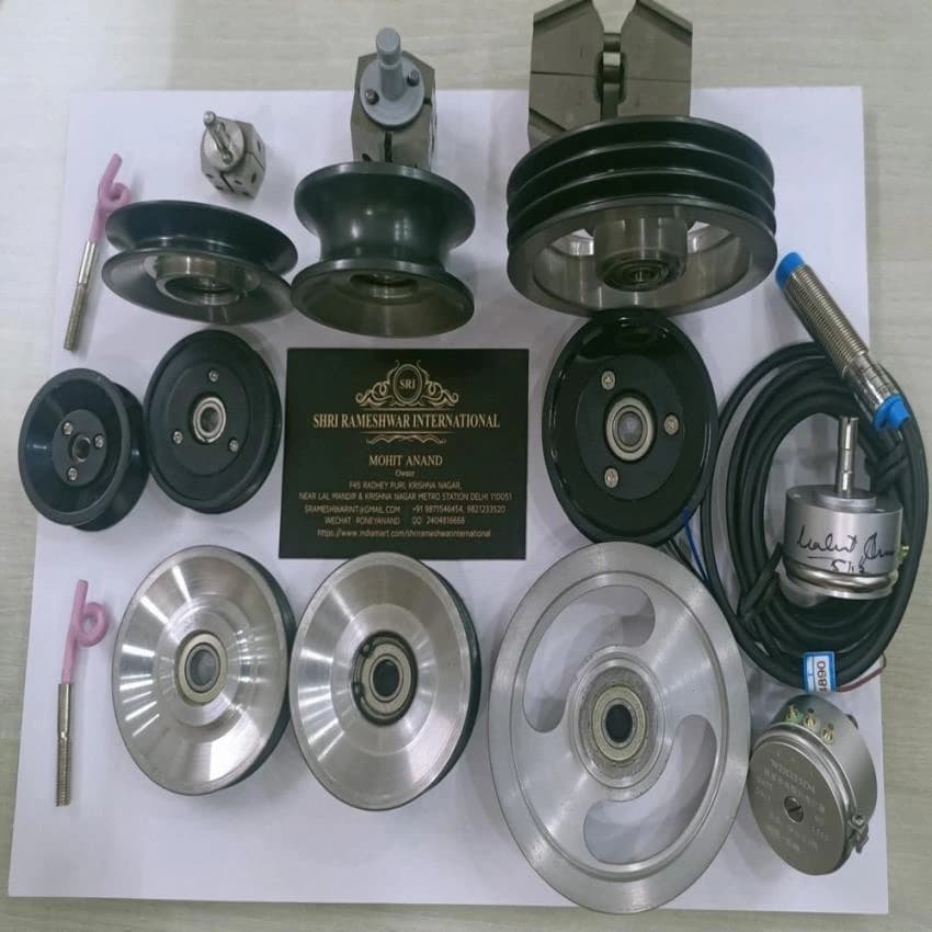Aluminium Pulley Pulley, Capacity: Ceramic coated, Size: 60mm X 12mm X 8mm