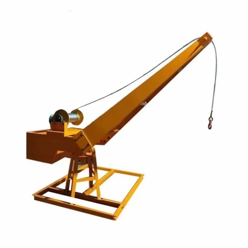Without Trolley Material Hoist 40 m Mini Monkey Crane, 500 Kg