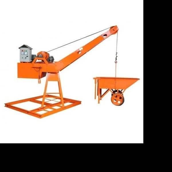 Monkey hoist mini lift 360 degree mini crane