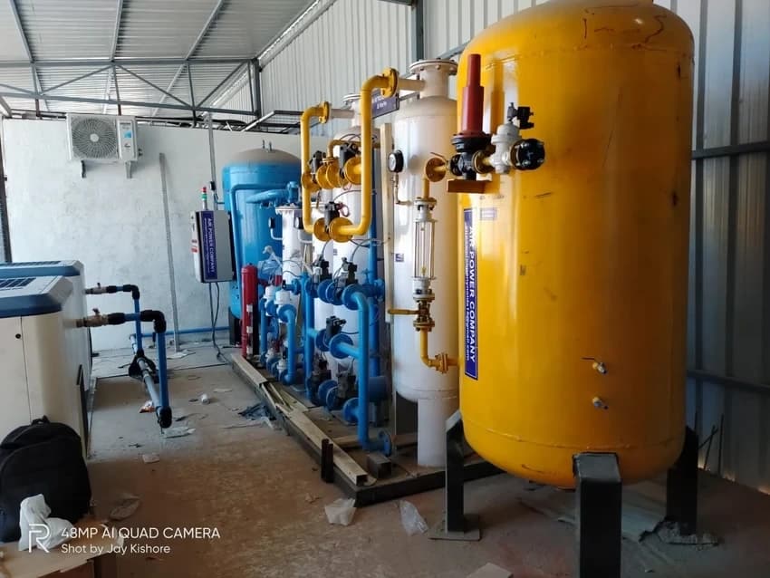 Hospital Medical Oxygen Gas Plant, 250 LPM / 15 Nm3/Hr