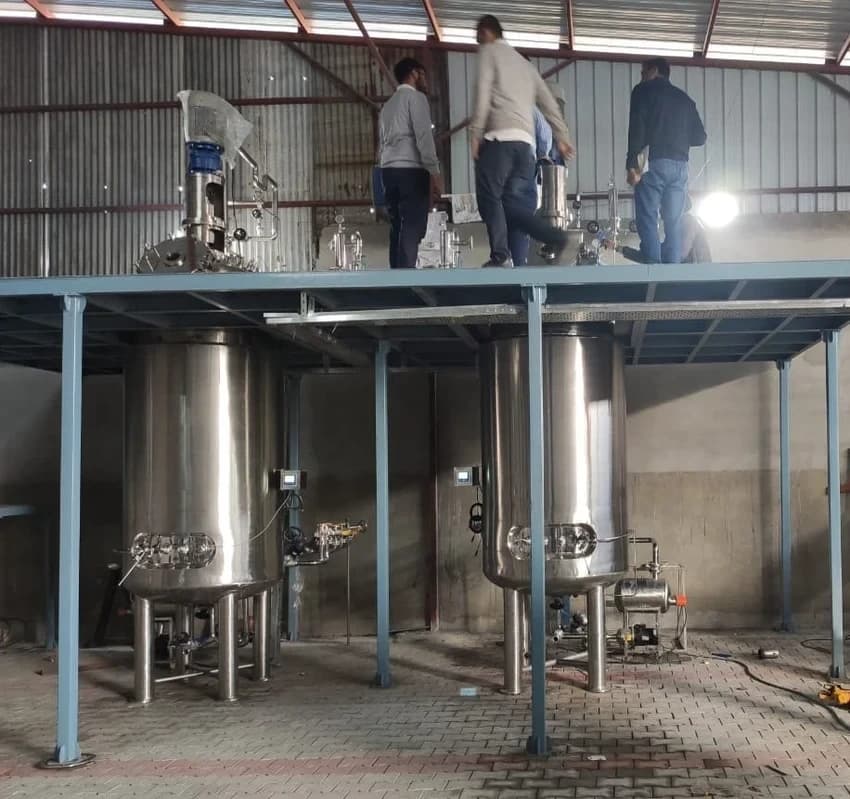 Production Scale Bio Fermenter in Ahmedabad, Size: H:D 2.5:1, Capacity: More than 5000 Liters