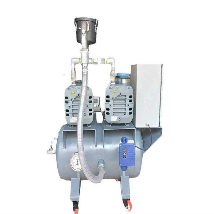 MS Horizontal Vacuum Receiver Tank, Storage Capacity(litre): 100 L