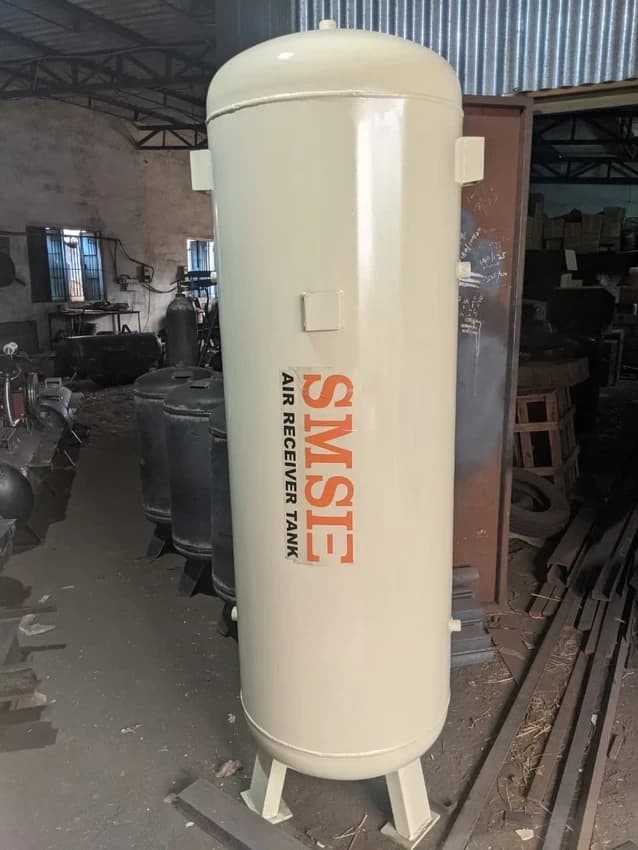 Vertical Mild Steel Air Receiver Tank 5000 Ltrd