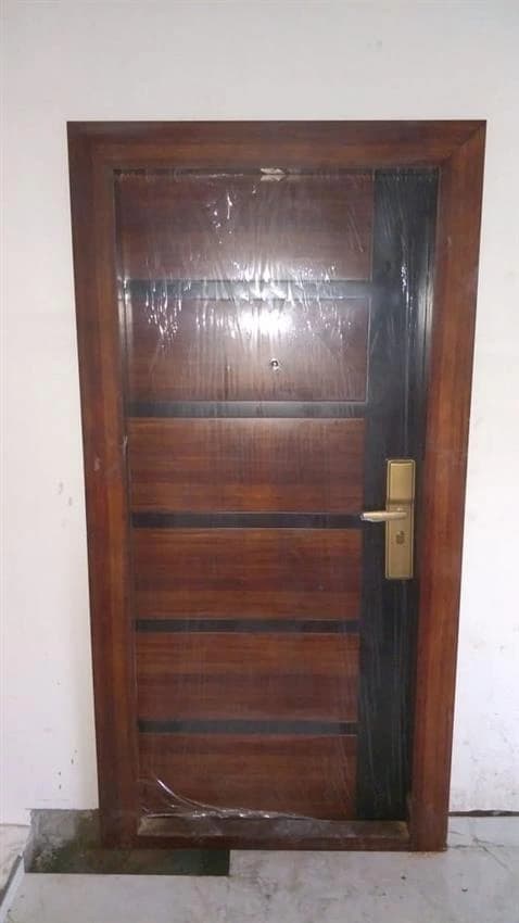 Metal Steel Safety Door, For Home