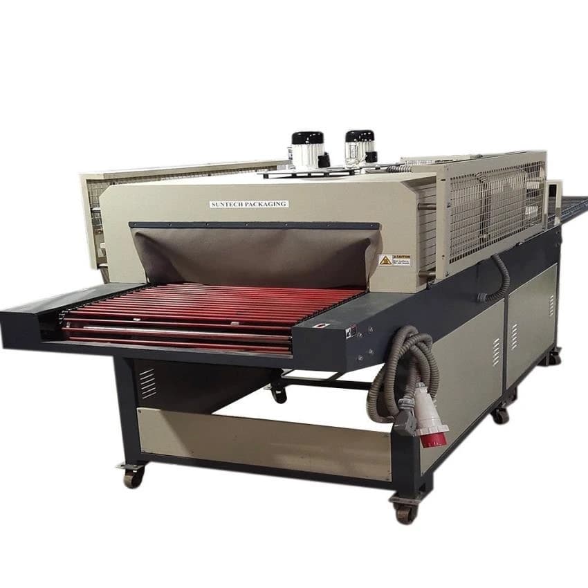 PVC Bus Bar Sleeve Shrink Machine, Capacity: 300 Bpm, Thickness: Upto 0.5mm
